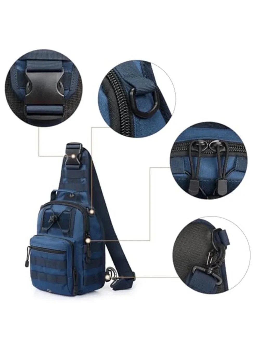 Outdoor Tactical Bag Backpack, Military Sport Bag Pack Sling Shoulder Backpack